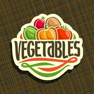 Vector logo for Vegetables Stock Illustration