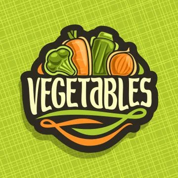 Vector logo for Vegetables Stock Illustration