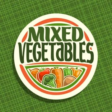Vector logo for Vegetables Stock Illustration