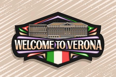 Vector logo for Verona Stock Illustration
