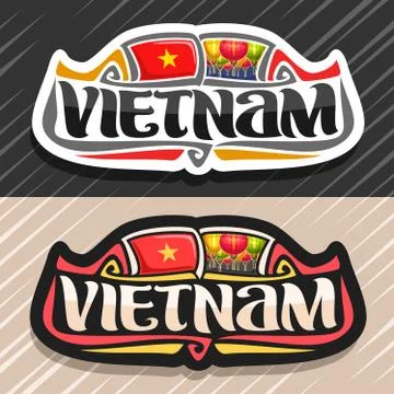 Vector logo for Vietnam Stock Illustration