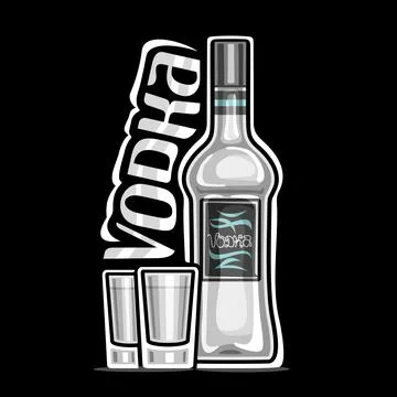 Vector logo for Vodka Stock Illustration