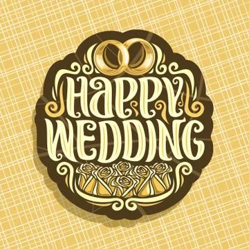 Vector logo for Wedding Stock Illustration