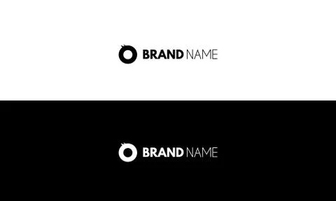 Vector logo on which is an abstract image of a head with sticking hair. Stock Illustration