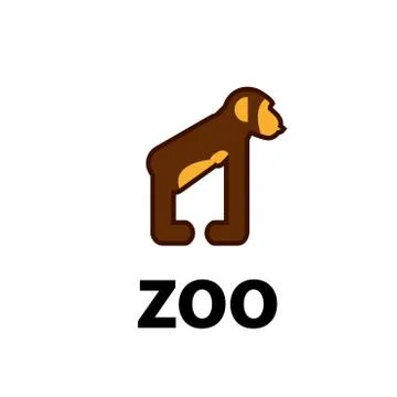 Vector logo zoo Stock-Illustration
