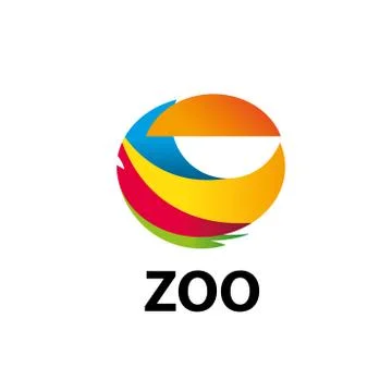 Vector logo zoo Stock Illustration