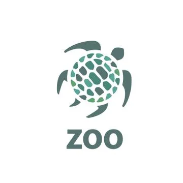 Vector logo zoo Illustrazione stock
