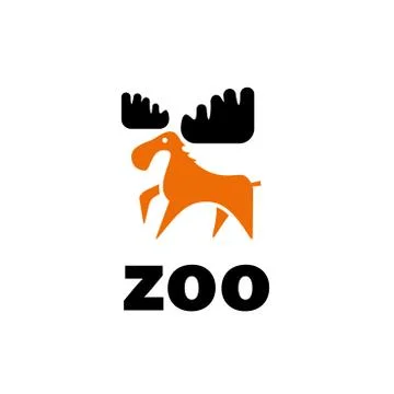 Vector logo zoo Illustrazione stock