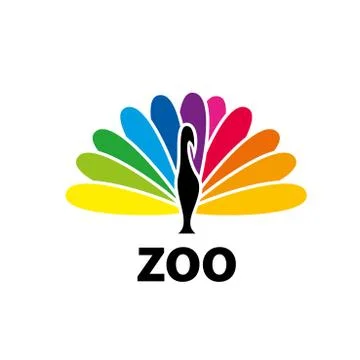 Vector logo zoo Illustrazione stock