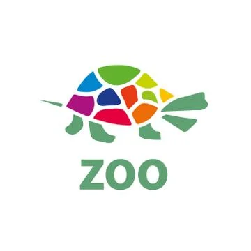 Vector logo zoo Stock Illustration