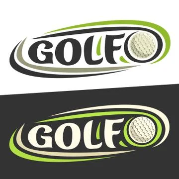 Vector logos for Golf Stock Illustration