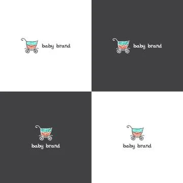 Vector logotype eps 10 about baby goods company Stock-Illustration