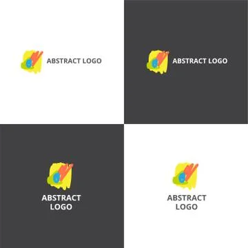 Vector logotype eps 10 in abstract style Stock Illustration