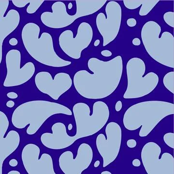 Vector love heart pattern design Stock Illustration