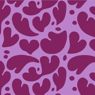 Vector love heart pattern design Stock Illustration