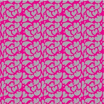 Vector love heart pattern design Stock Illustration