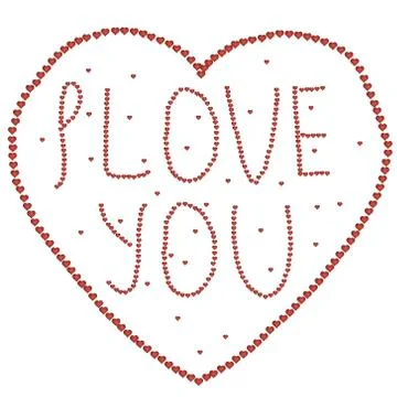 Vector love holiday Stock Illustration