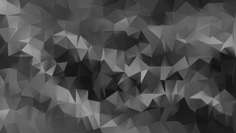 Vector Low poly abstract black and white background, trendy, geometric, bus.. Stock Illustration