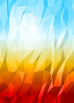 Vector low poly background Stock Illustration