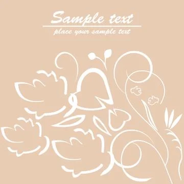 Vector luxury background for design Stock Illustration