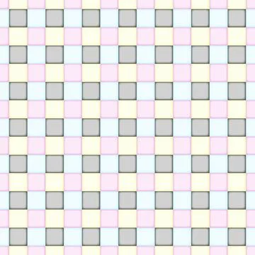 Vector luxury soft pastel seamless pattern. Elegant geometric checkered bac.. Stock Illustration