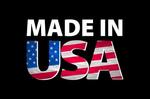 Vector Made in the USA logo vector Stock-Illustration