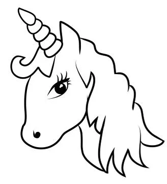 Vector Magical Unicorn Illustrazione stock