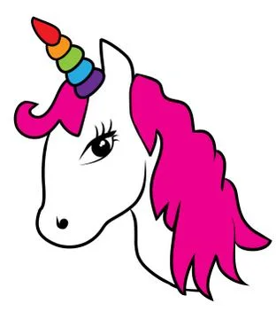 Vector Magical Unicorn Stock Illustration