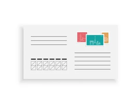 Vector mail envelope Stock Illustration