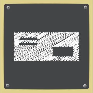 Vector mail icon. Eps10 Stock Illustration