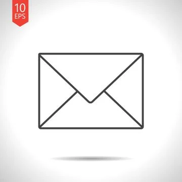 Vector mail icon Stock Illustration