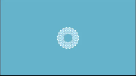 Vector mandala art or circular pattern for decoration elements, meditation. Stock Footage 288344285