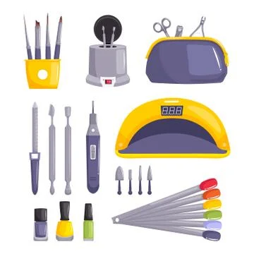 Vector manicure set Stock Illustration