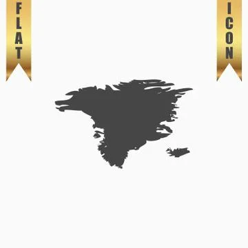 Vector map - Alaska Stock Illustration