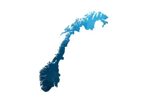 Vector Map - Blue Geometric Rumpled Triangular. Low poly map of Afghanistan.  Illustrazione stock