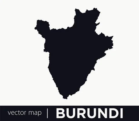 Vector Map - Burundi Stock Illustration