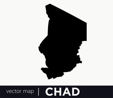 Vector Map - Chad Stock Illustration