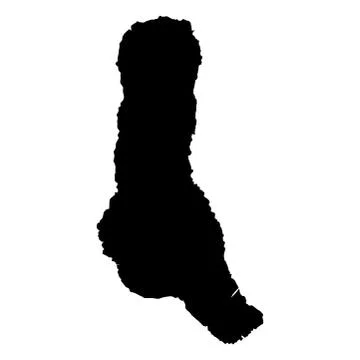 Vector map of comoros Stock Illustration