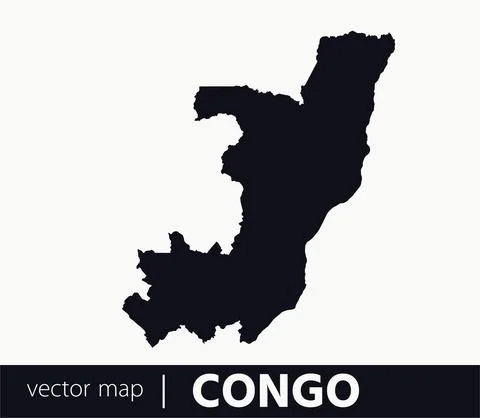 Vector Map - Congo Stock Illustration
