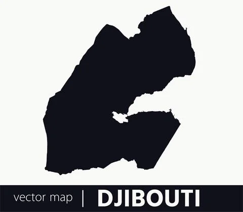 Vector Map - Djibouti Stock Illustration