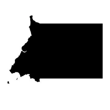 Vector map of  equatorial guinea Stock Illustration