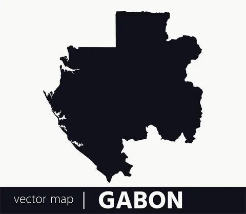 Vector Map - Gabon Stock Illustration