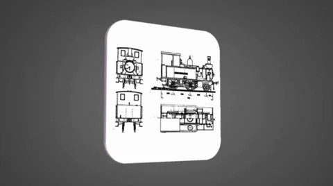 Vector Map intro - Division Train - Tran... | Stock Video | Pond5
