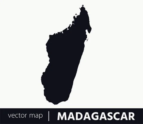 Vector Map - Madagascar Stock Illustration