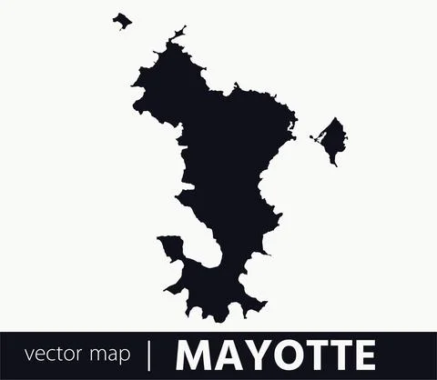 Vector Map - Mayotte Stock Illustration