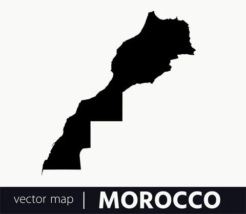 Vector Map - Morocco Stock Illustration