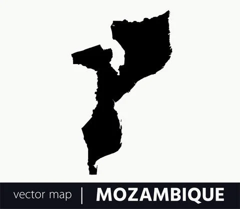 Vector Map - Mozambique Stock Illustration