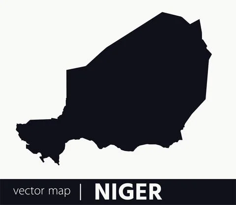 Vector Map - Niger Stock Illustration