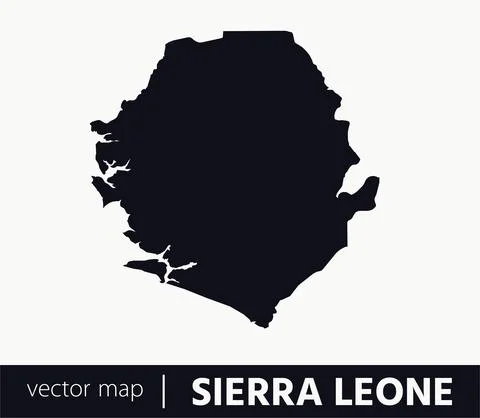 Vector Map - Sierra Leone Stock Illustration