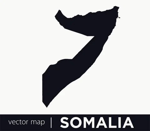 Vector Map - Somalia Stock Illustration